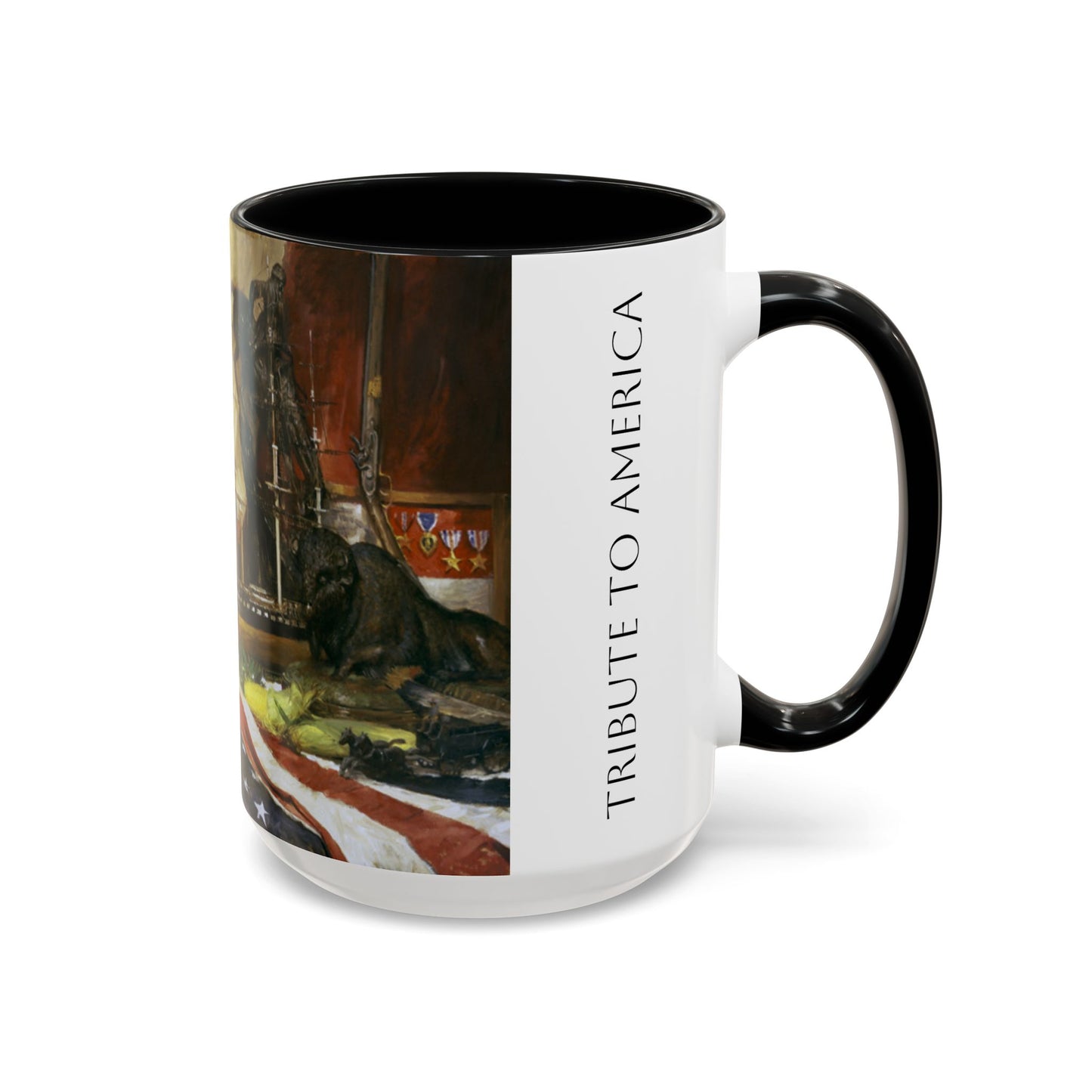 Tribute to America Coffee Mug - 11oz & 15oz - Veterans & Service members