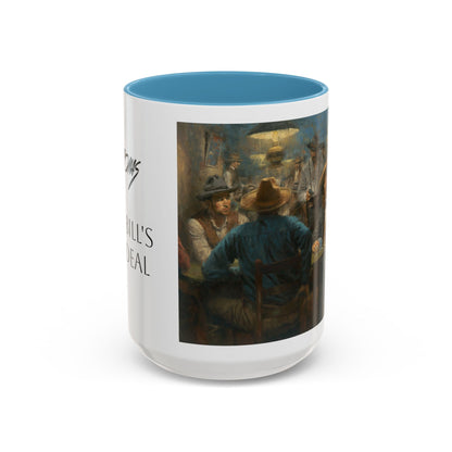 Wild Bill's Last Deal | Vintage Poker Western Art Coffee Mug - 11 & 15 oz - Andy Thomas Designs