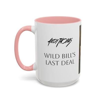 Wild Bill's Last Deal | Vintage Poker Western Art Coffee Mug - 11 & 15 oz - Andy Thomas Designs