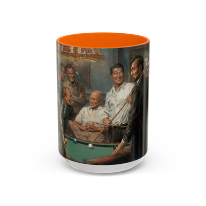 Callin the Blue Coffee Mug - Elegant Accent Coffee Mug 11oz & 15oz with Presidential Gathering Design