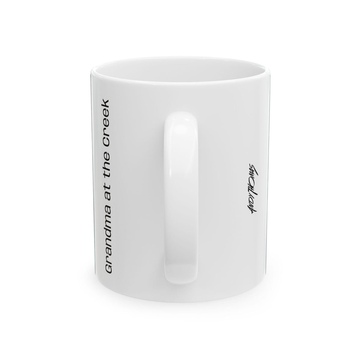 Grandma at the Creek | Ceramic Mug — Coffee Cup (11oz/15oz)