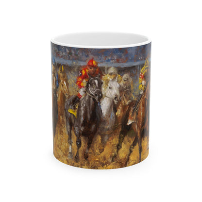 Race Day | Ceramic Mug — Coffee Cup (11oz/15oz)
