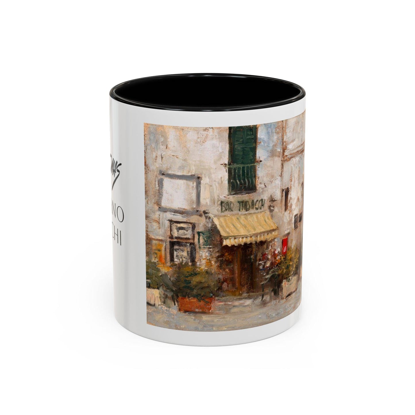 Scansano Tabacchi - Elegant Event Themed Coffee Mug - 11oz & 15oz - Italian Landscapes - Andy Thomas Designs