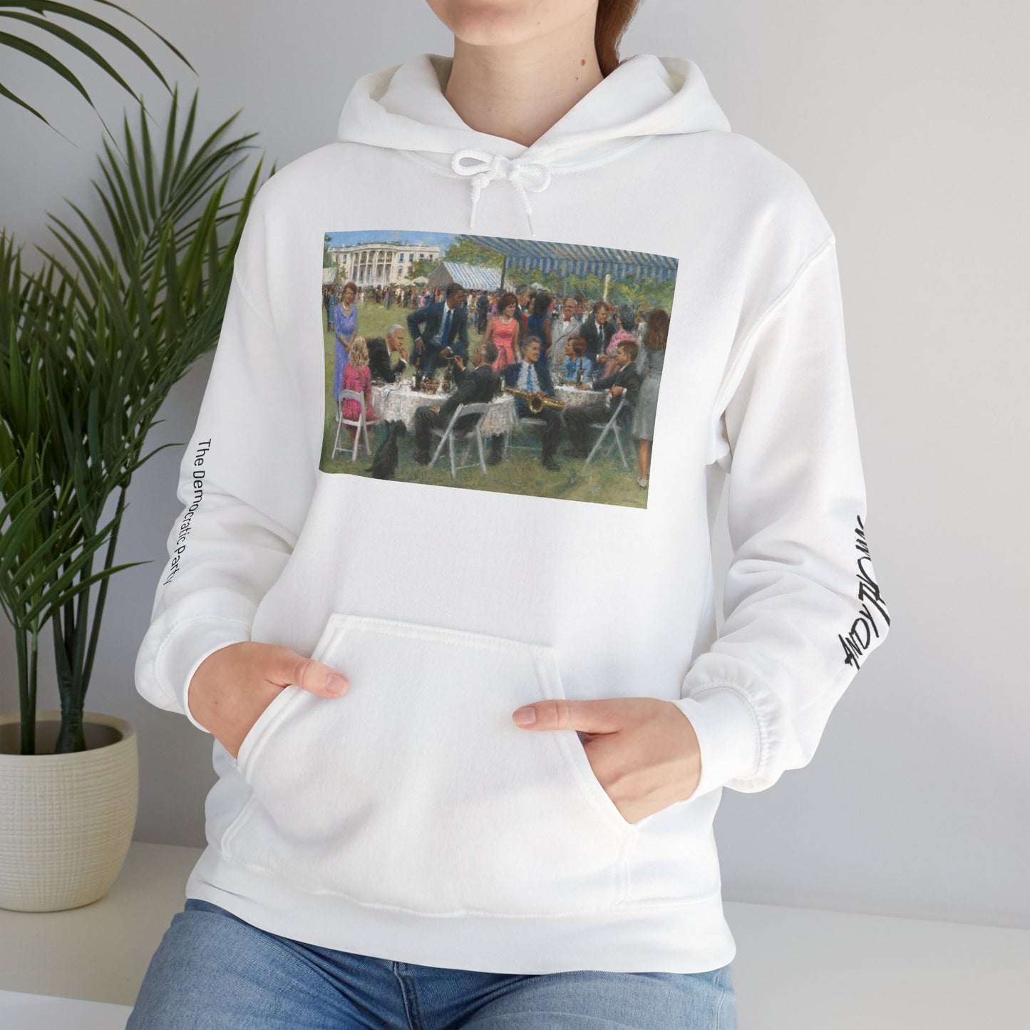The Democratic Party Hoodie — Presidential Group Portrait Pullover