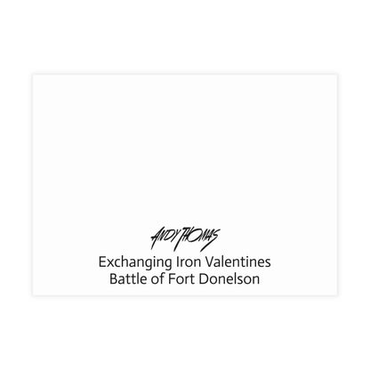 Note Cards: Exchanging Iron Valentines - Envelopes Included