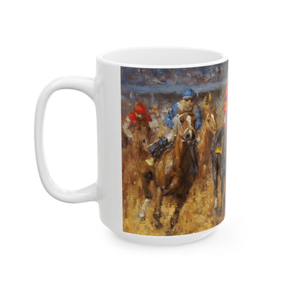 Race Day | Ceramic Mug — Coffee Cup (11oz/15oz)