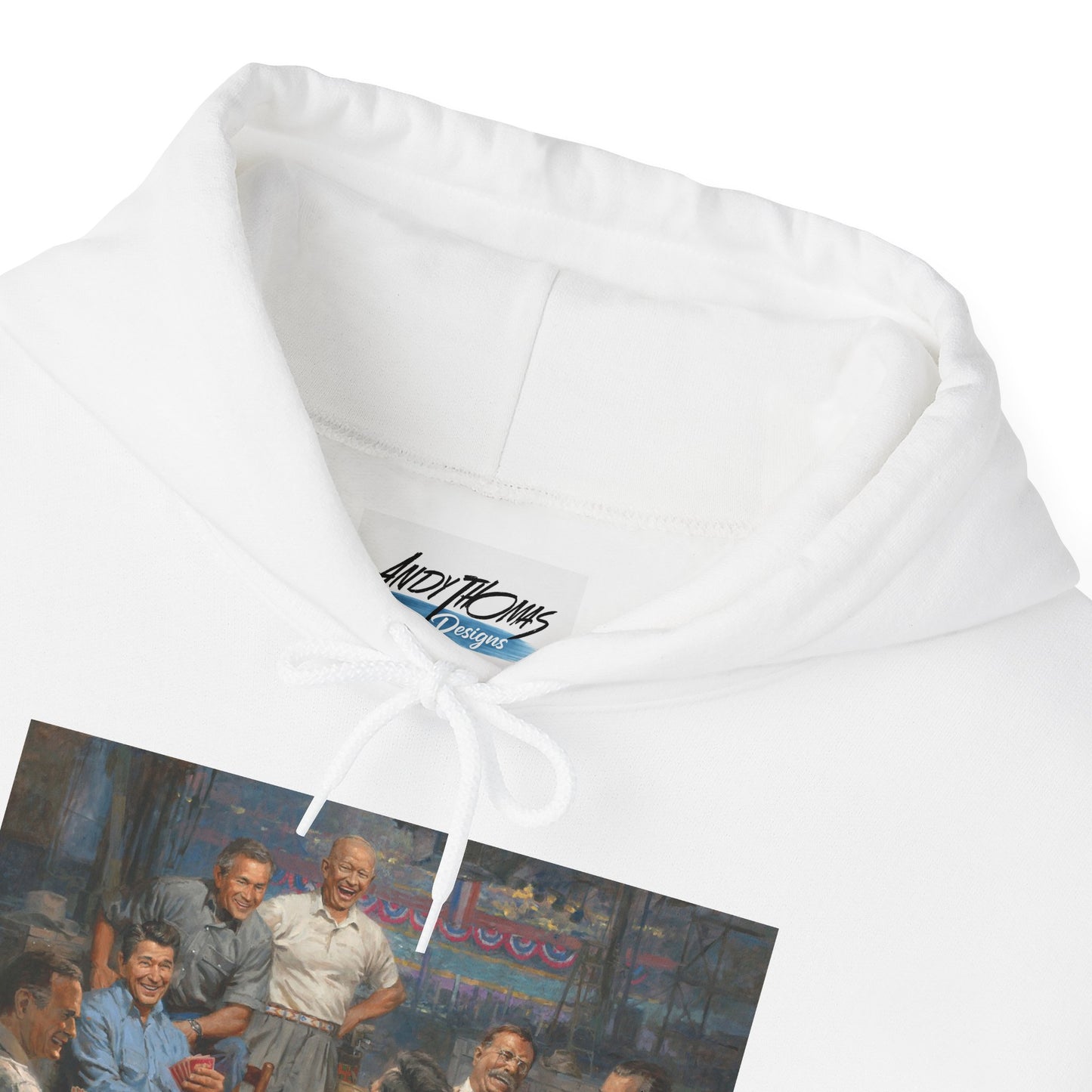 Grand Ol' Gang — Presidents Playing Poker Portrait Pullover