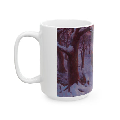 Winter Snow Ride | Ceramic Mug — Coffee Cup (11oz/15oz)