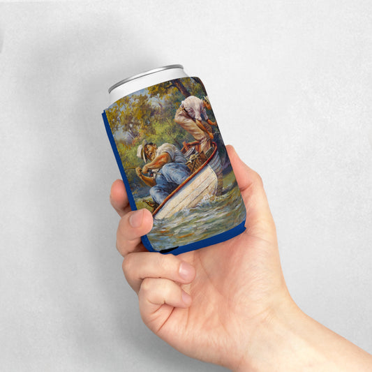 It's a Big One - Fishing-Themed Can Cooler Sleeve