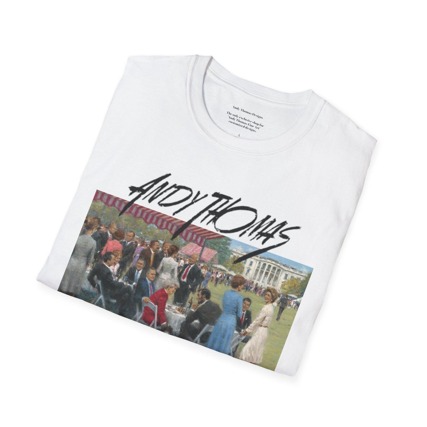 The Repub. Party T-Shirt - President Party at the Whitehouse. - Andy Thomas Designs