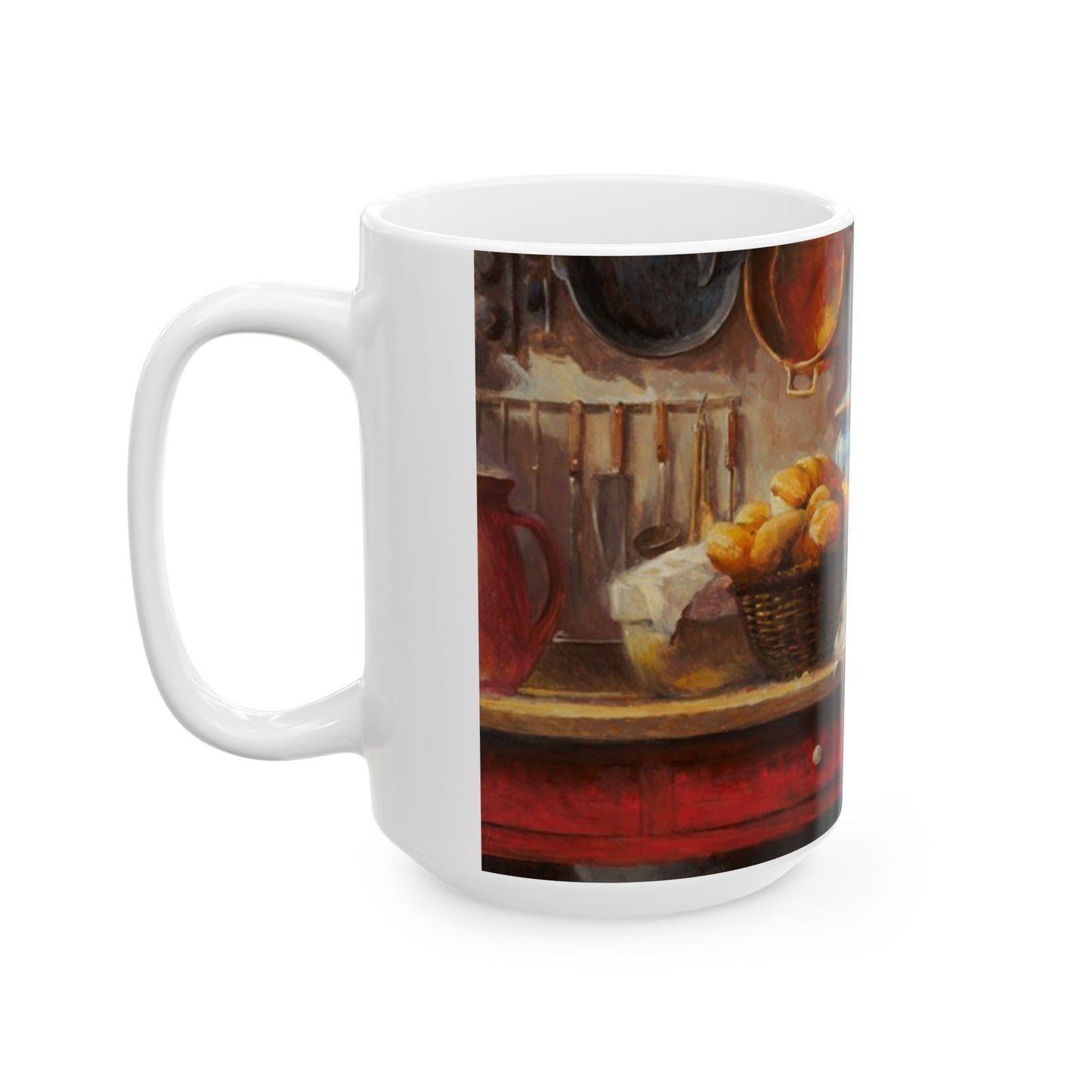 After Dinner Drink | Ceramic Mug — Vintage Country Life Coffee Cup (11oz/15oz)