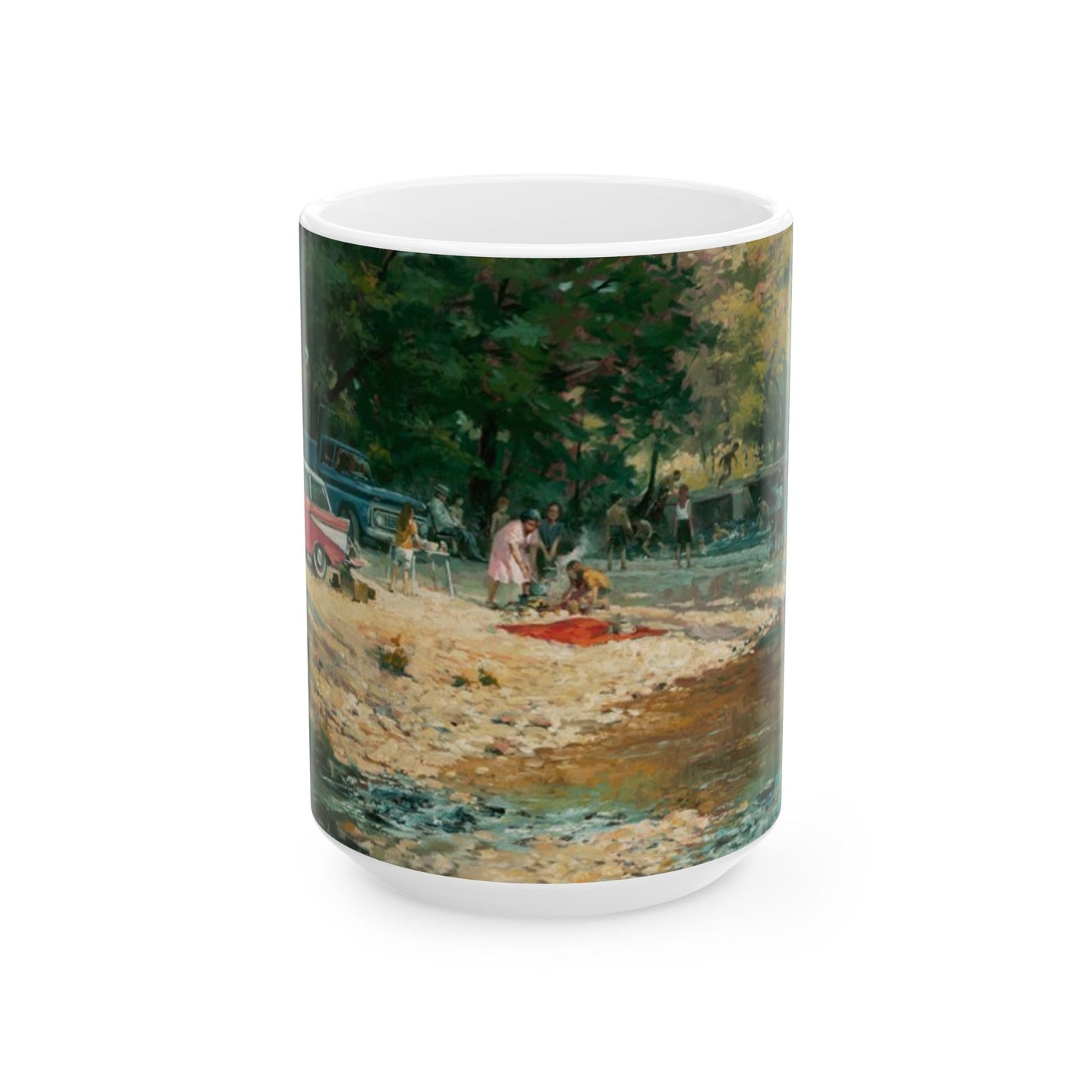 Grandma at the Lake | Ceramic Mug — Coffee Cup (11oz/15oz)
