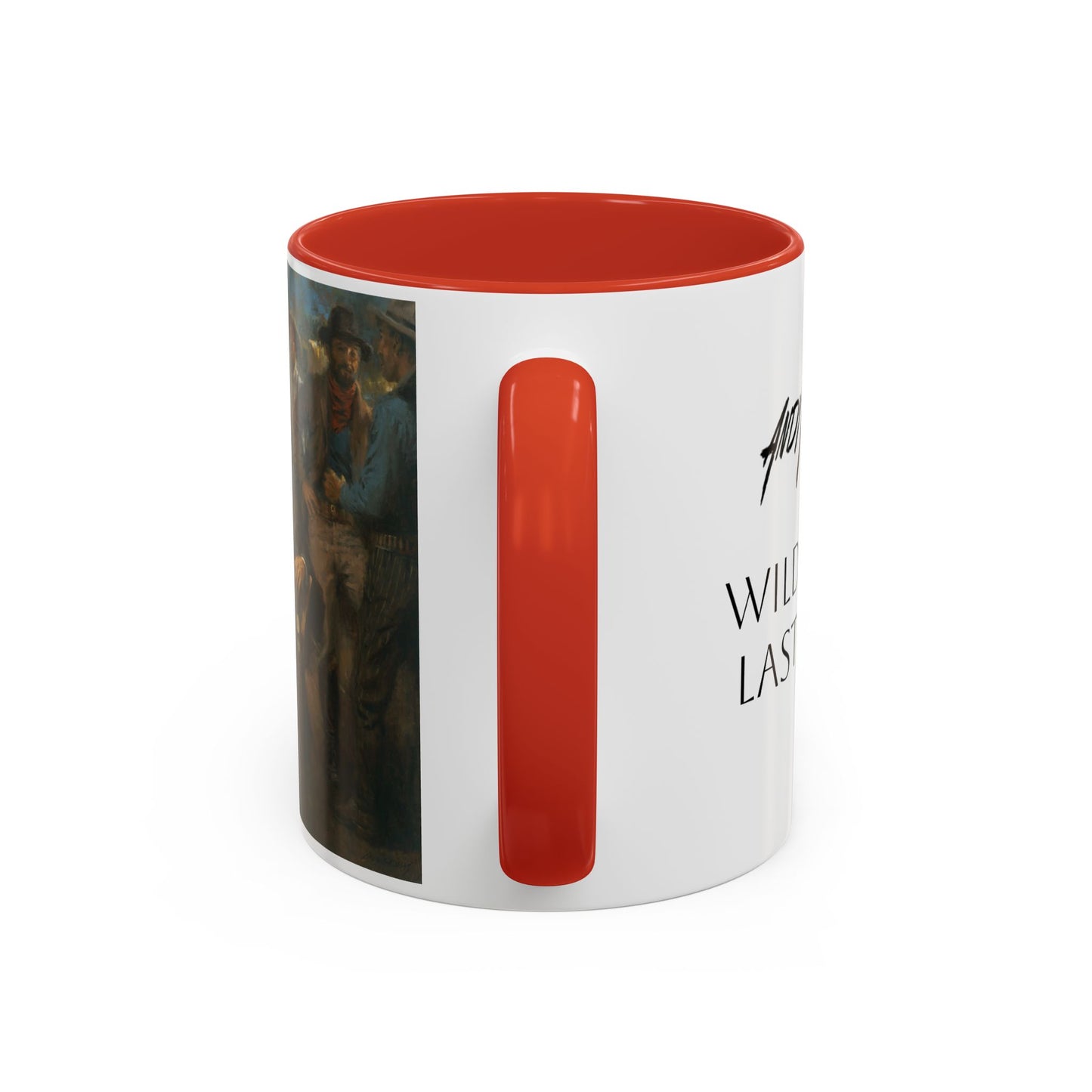 Wild Bill's Last Deal | Vintage Poker Western Art Coffee Mug - 11 & 15 oz