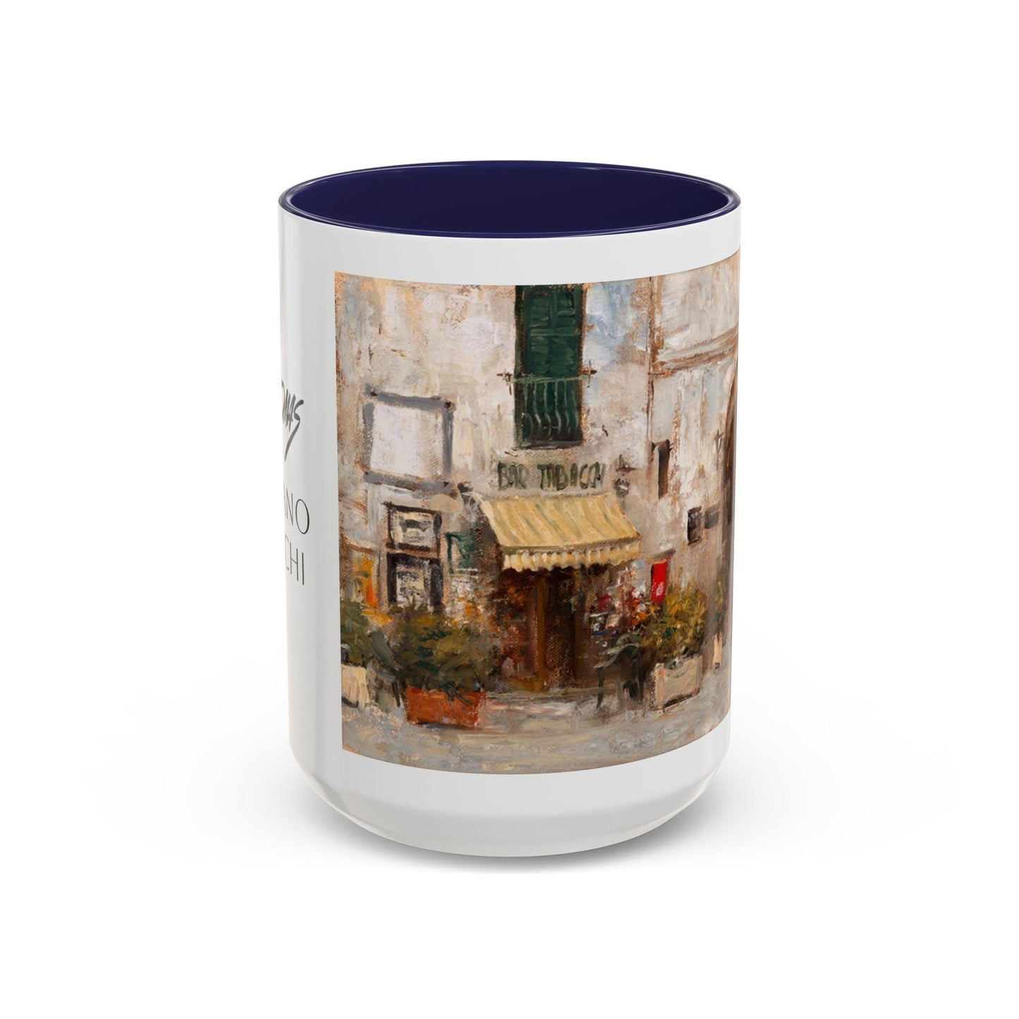 Scansano Tabacchi - Elegant Event Themed Coffee Mug - 11oz & 15oz - Italian Landscapes - Andy Thomas Designs