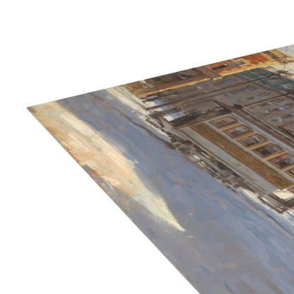 Note Cards: Winter on the Square- Envelopes Included
