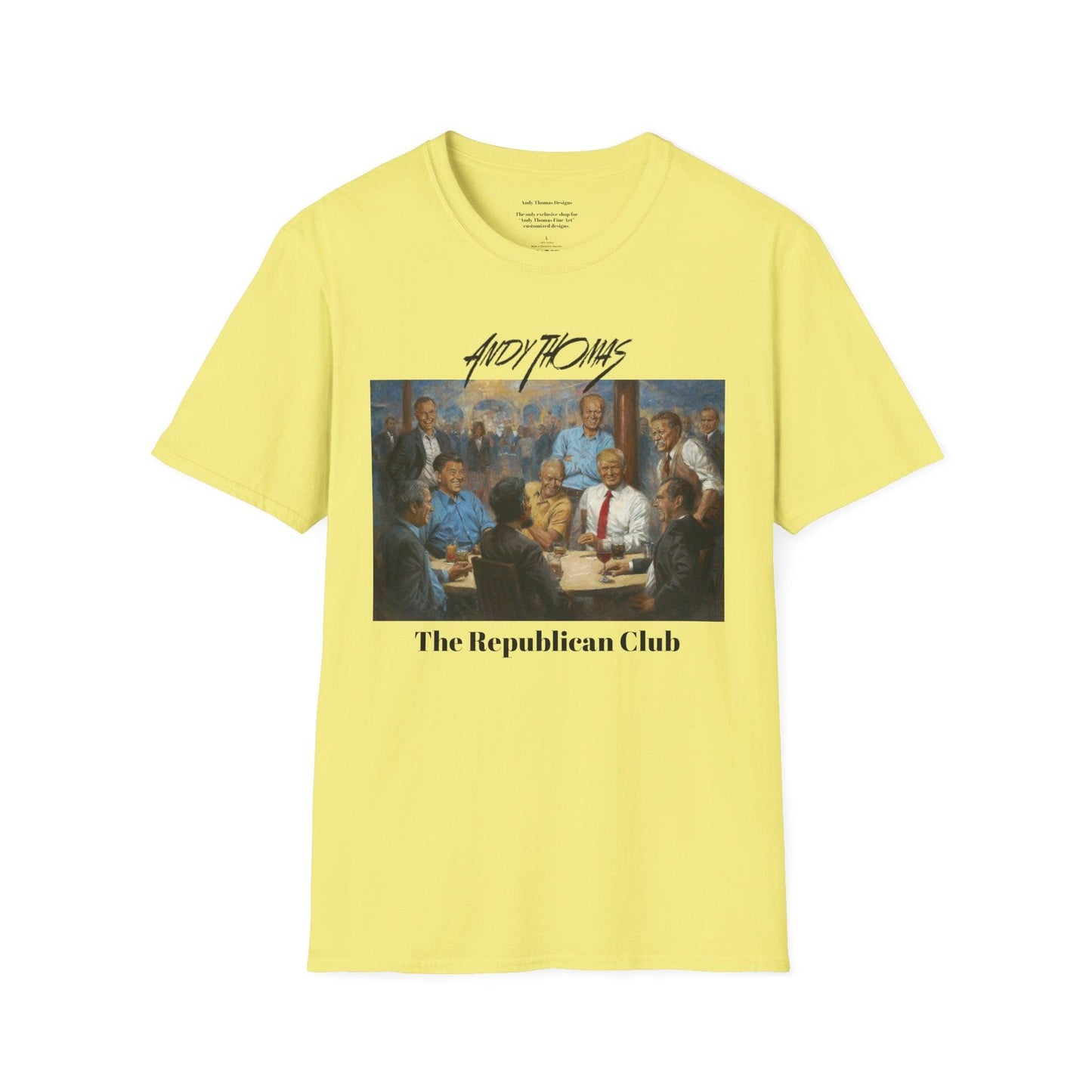 The Repub. Club T-Shirt - Presidents Club Art - Andy Thomas Designs