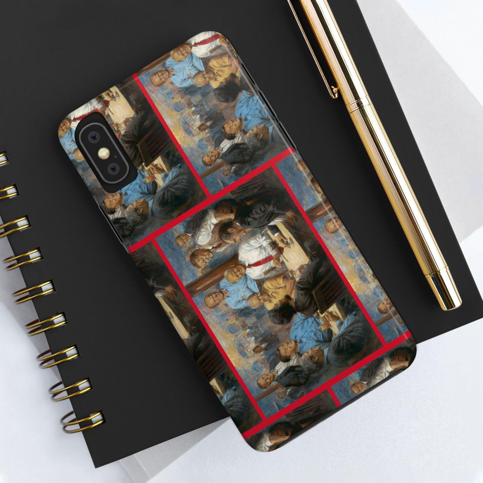 The Repub. Club - iPhone/Samsung Tough Phone Cases | President Painting - Andy Thomas Designs