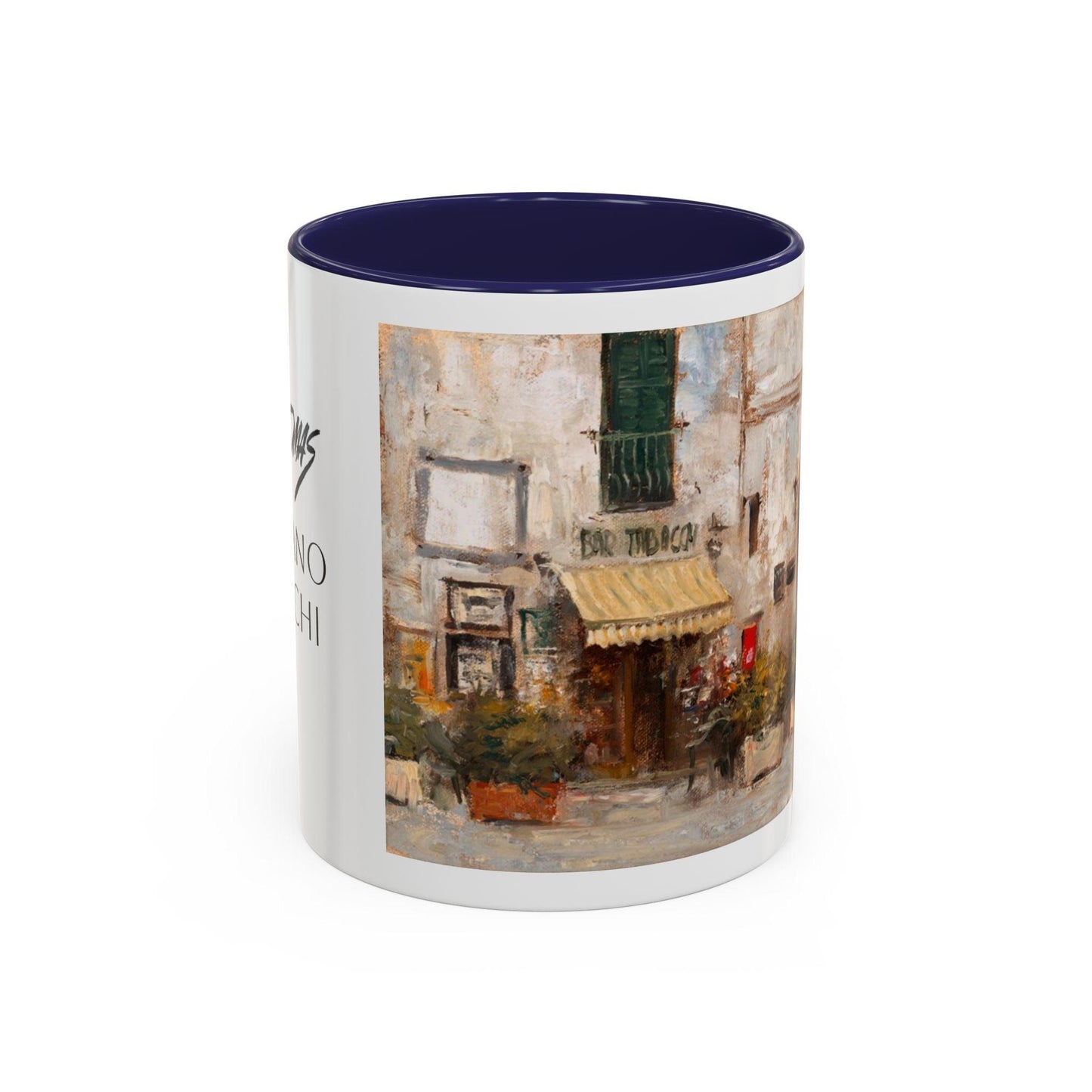 Scansano Tabacchi - Elegant Event Themed Coffee Mug - 11oz & 15oz - Italian Landscapes - Andy Thomas Designs