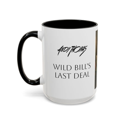 Wild Bill's Last Deal | Vintage Poker Western Art Coffee Mug - 11 & 15 oz - Andy Thomas Designs