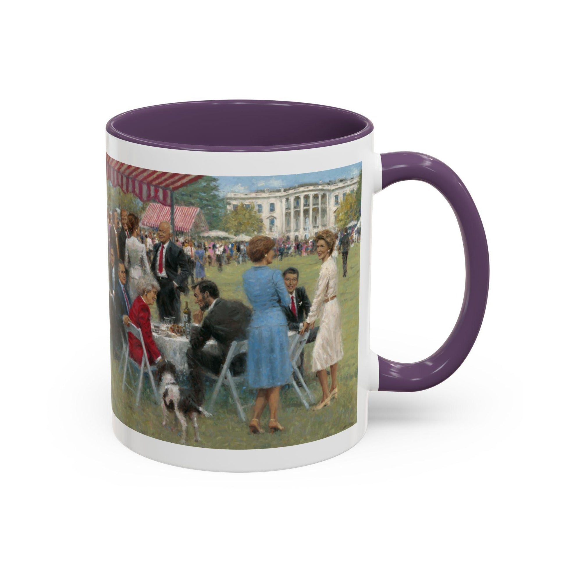 The Repub. Party Coffee Mug - Elegant Accent Coffee Mug 11oz & 15oz with Presidential Gathering Design - Andy Thomas Designs