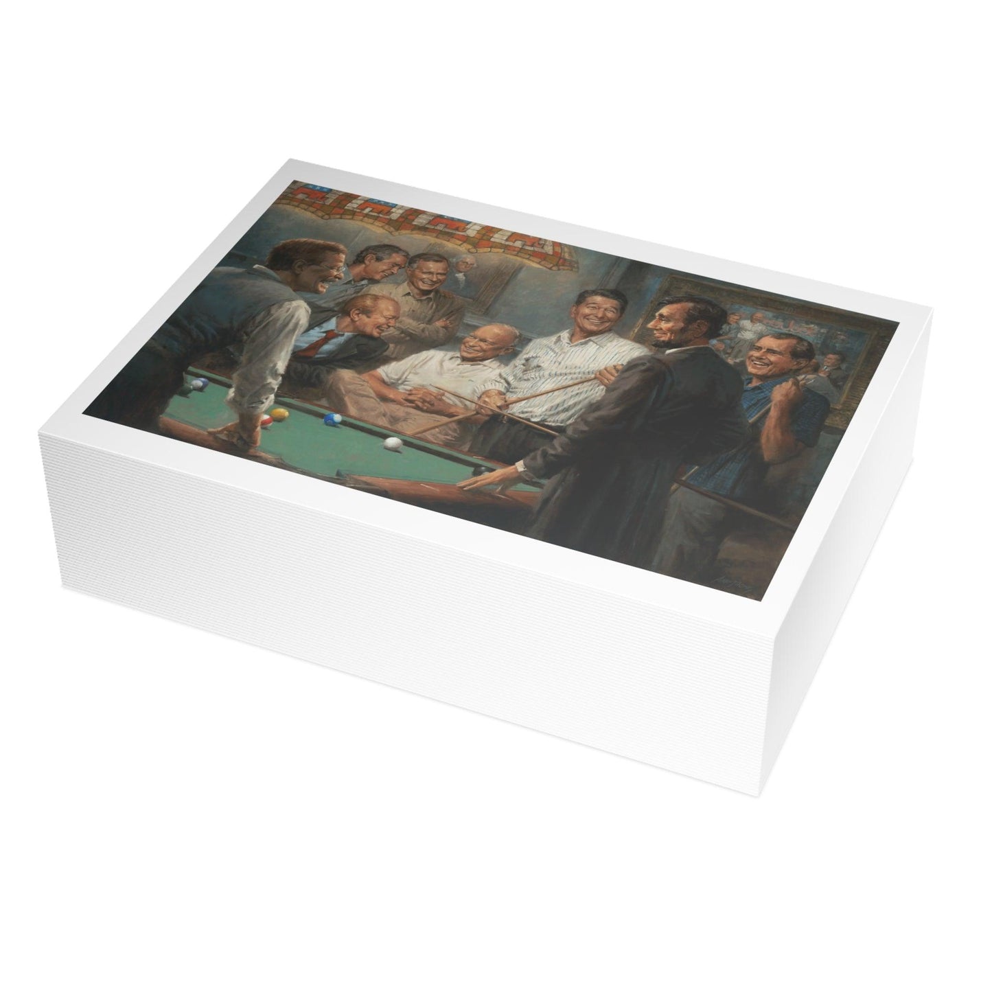 Postcards: Callin' the Blue | US Presidential Postcard Bundle Playing Pool - Envelopes Included - Andy Thomas Designs