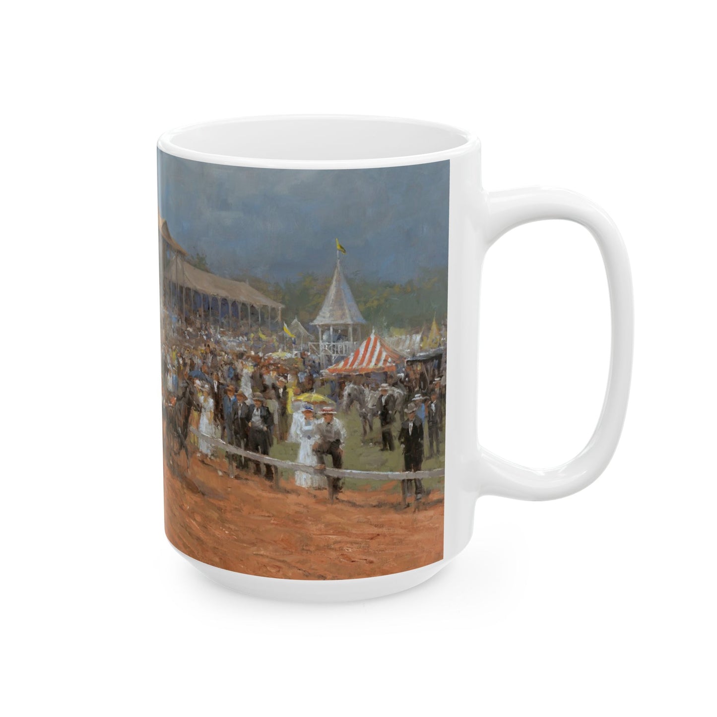 A Day at the Races | Ceramic Mug — Coffee Cup (11oz/15oz)