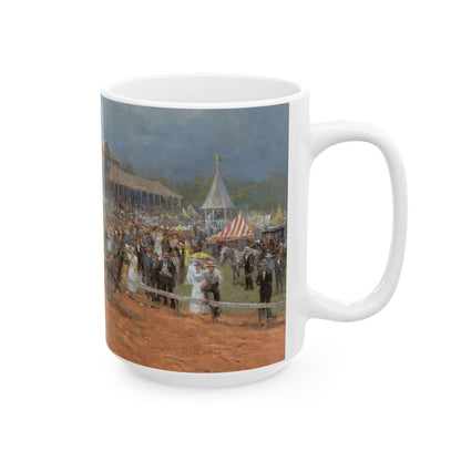 A Day at the Races | Ceramic Mug — Coffee Cup (11oz/15oz)