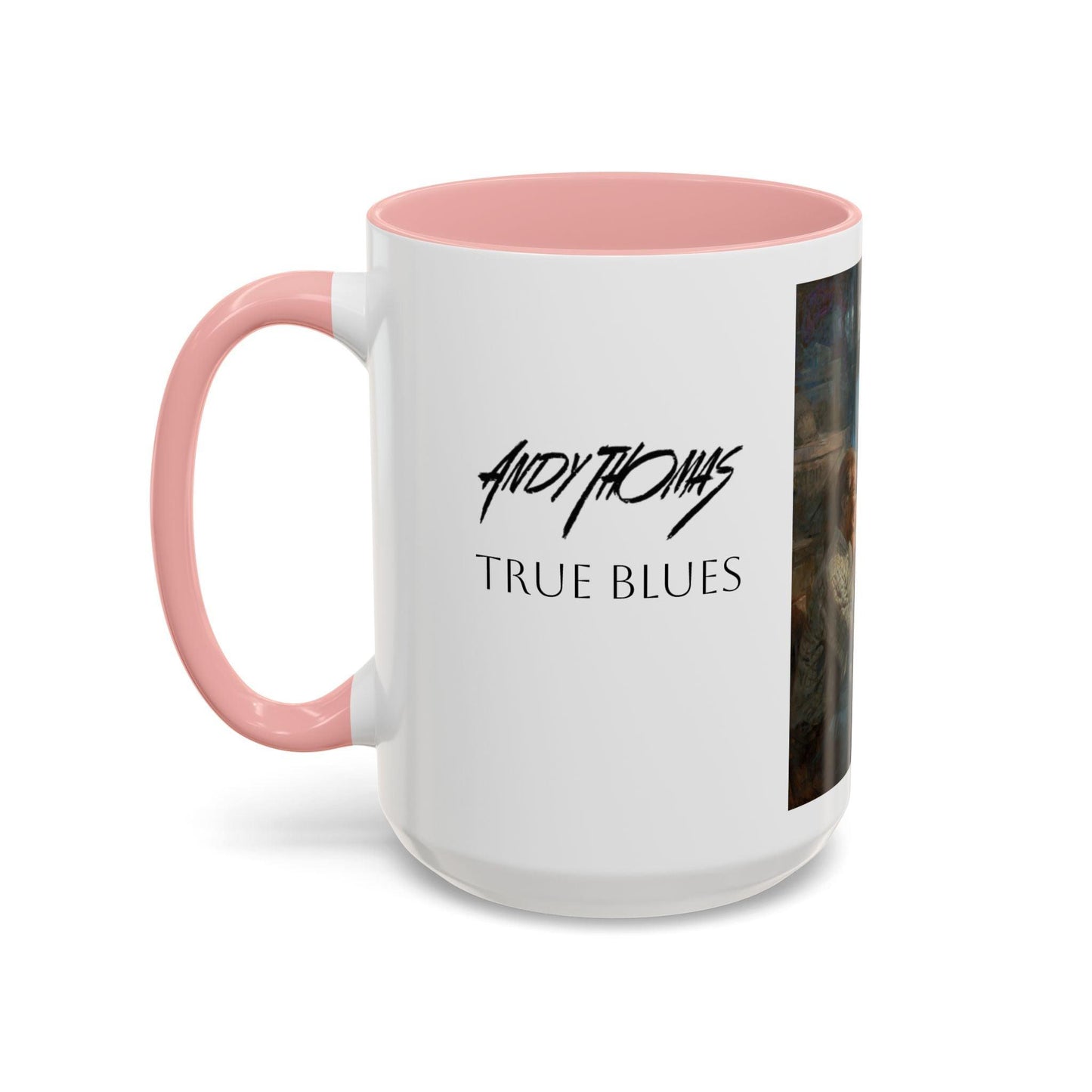 True Blues Accented Coffee Mug 11oz & 15oz - US Dem. Presidents Playing Poker - Andy Thomas Designs