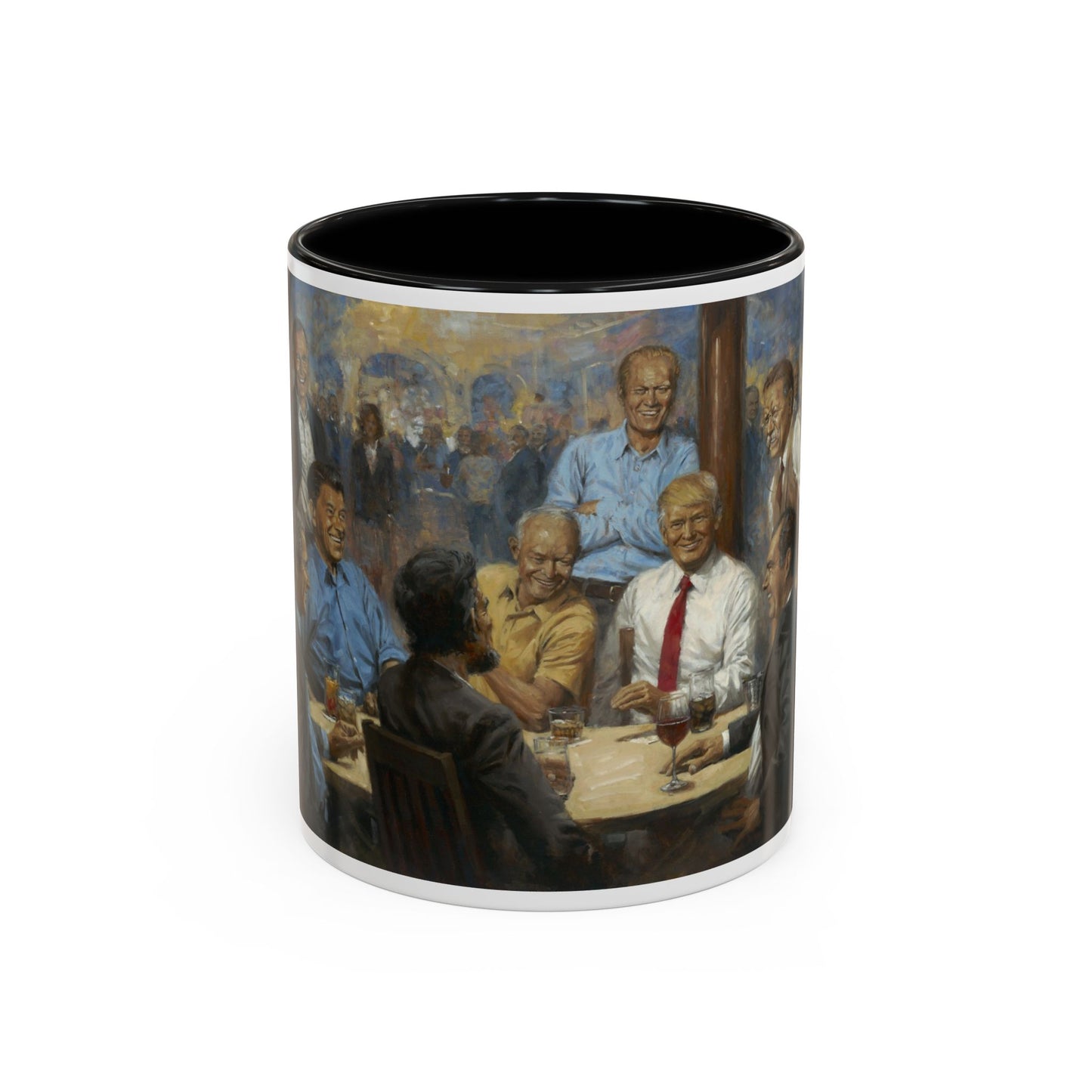 The Republican Club Coffee Mug -  Elegant Accent Coffee Mug 11oz & 15oz - Presidential Gathering Design feat. Trump