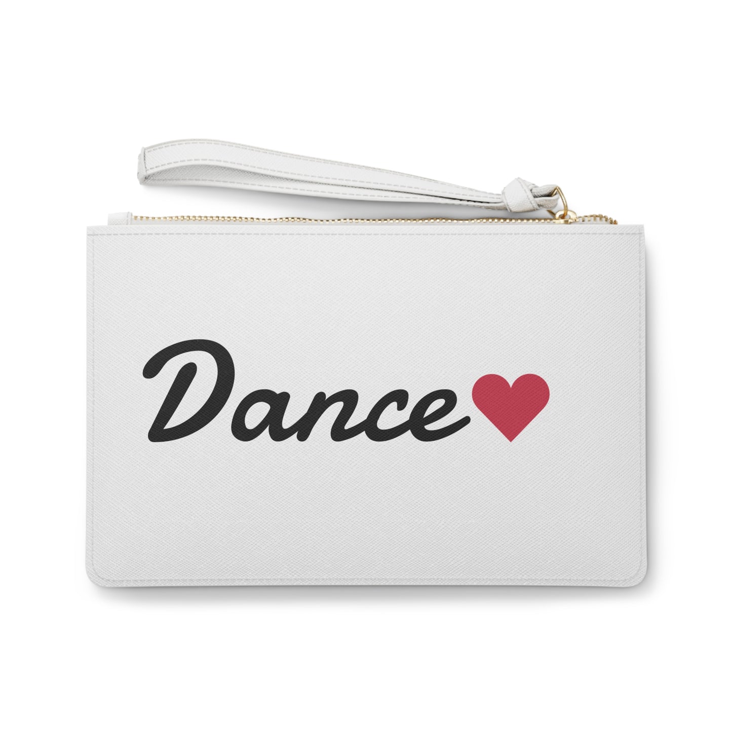 Ballet Dancers Clutch — Dance Heart Print Wristlet Purse