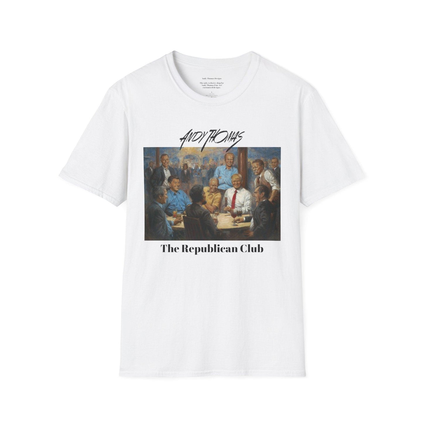 The Repub. Club T-Shirt - Presidents Club Art - Andy Thomas Designs