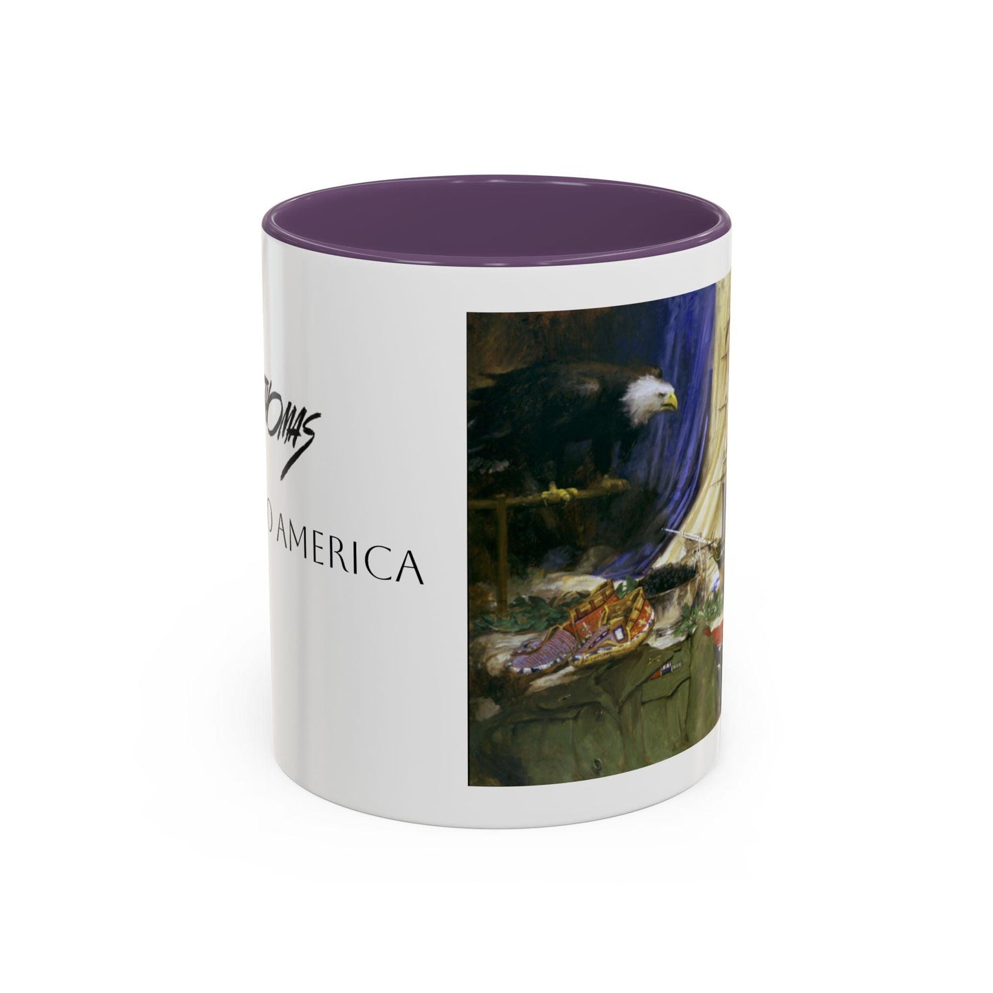 Tribute to America Coffee Mug - 11oz & 15oz - Veterans & Service members | Patriotic Artwork - Andy Thomas Designs