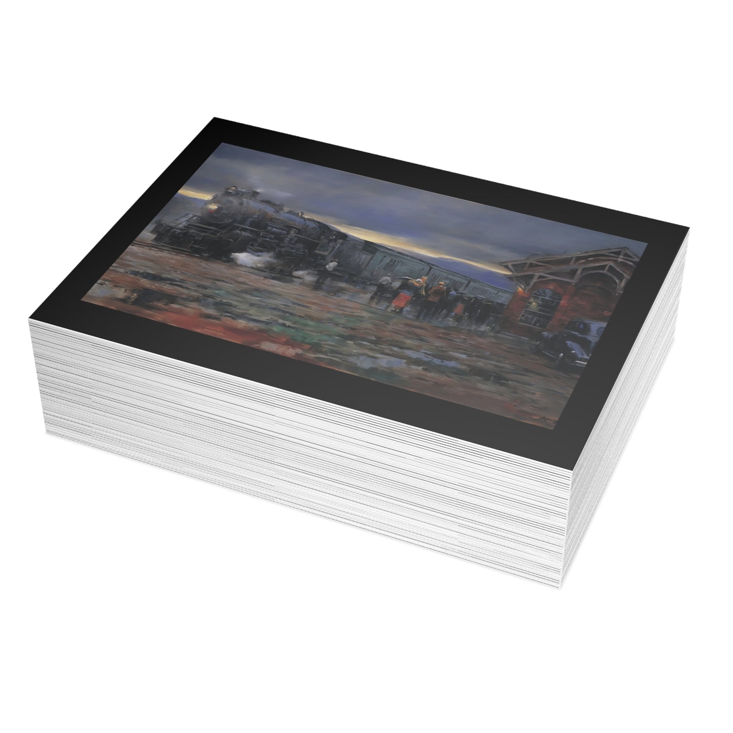 Note Cards: Train Station - Envelopes Included