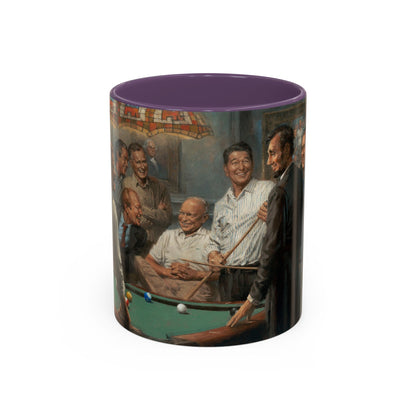 Callin the Blue Coffee Mug - Elegant Accent Coffee Mug 11oz & 15oz with Presidential Gathering Design