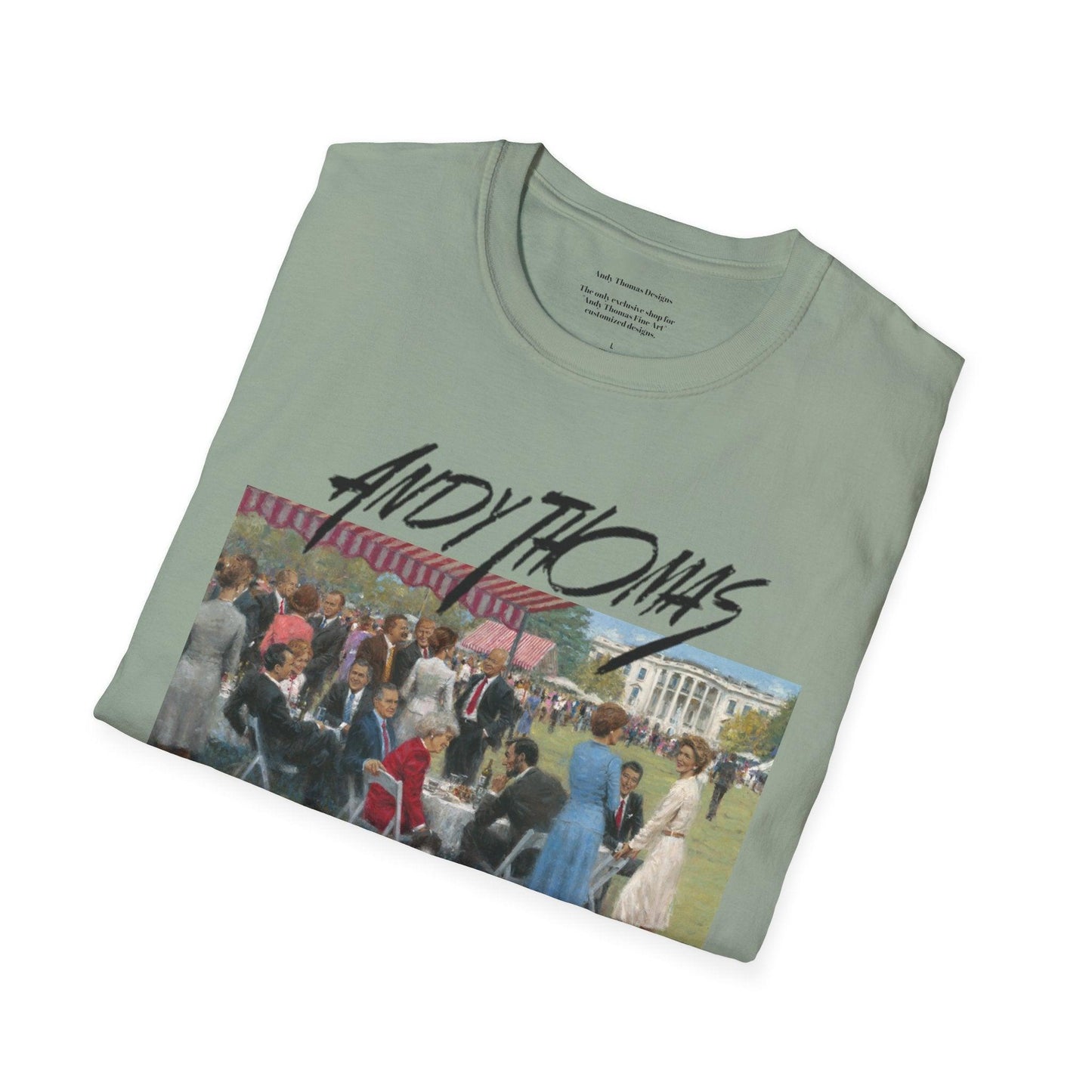 The Repub. Party T-Shirt - President Party at the Whitehouse. - Andy Thomas Designs