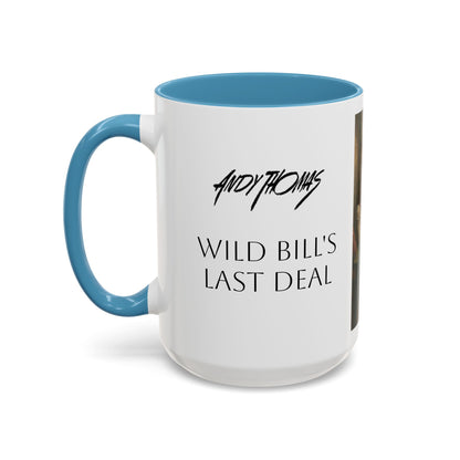 Wild Bill's Last Deal | Vintage Poker Western Art Coffee Mug - 11 & 15 oz - Andy Thomas Designs
