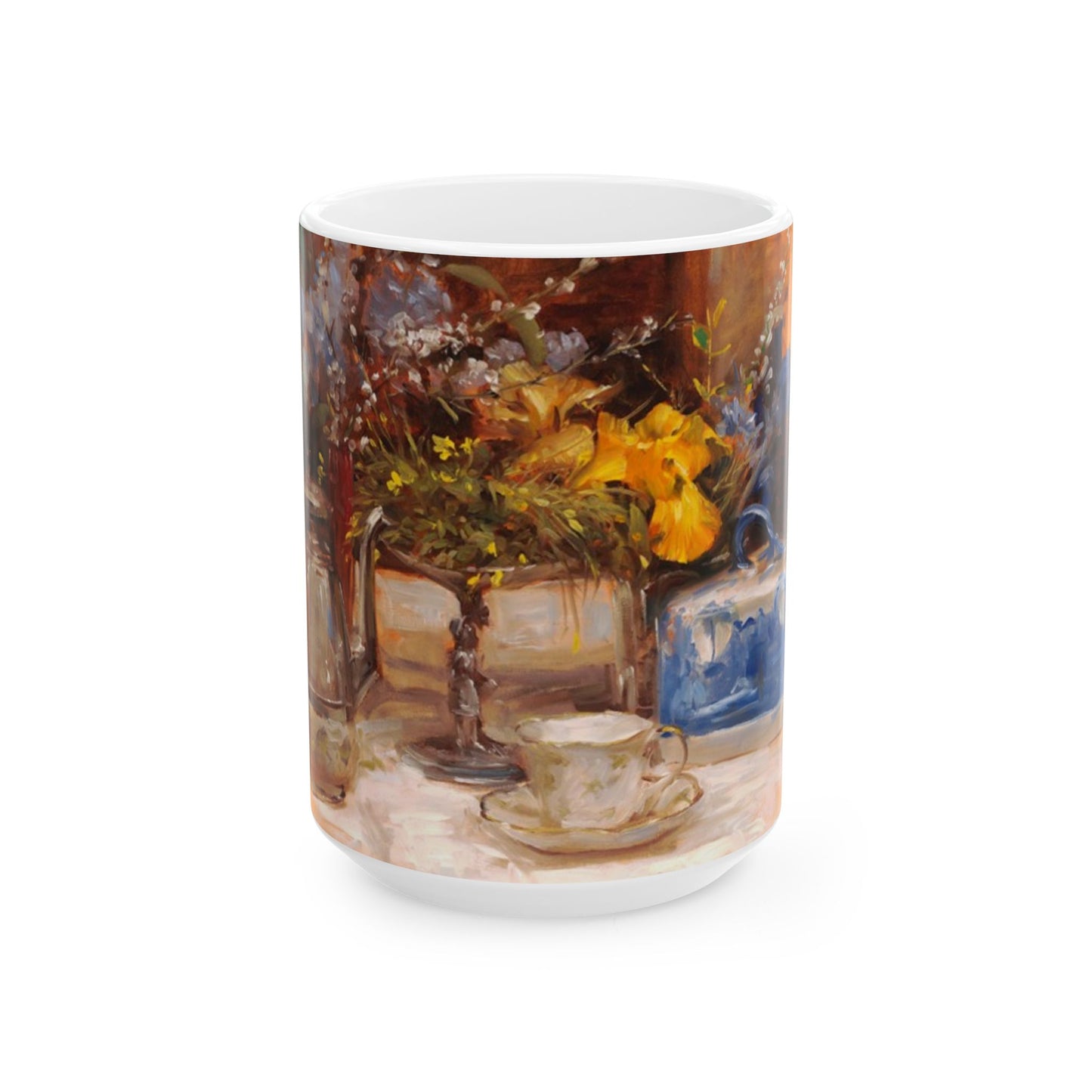 Still Life Blue | Ceramic Mug — Coffee Cup (11oz/15oz)