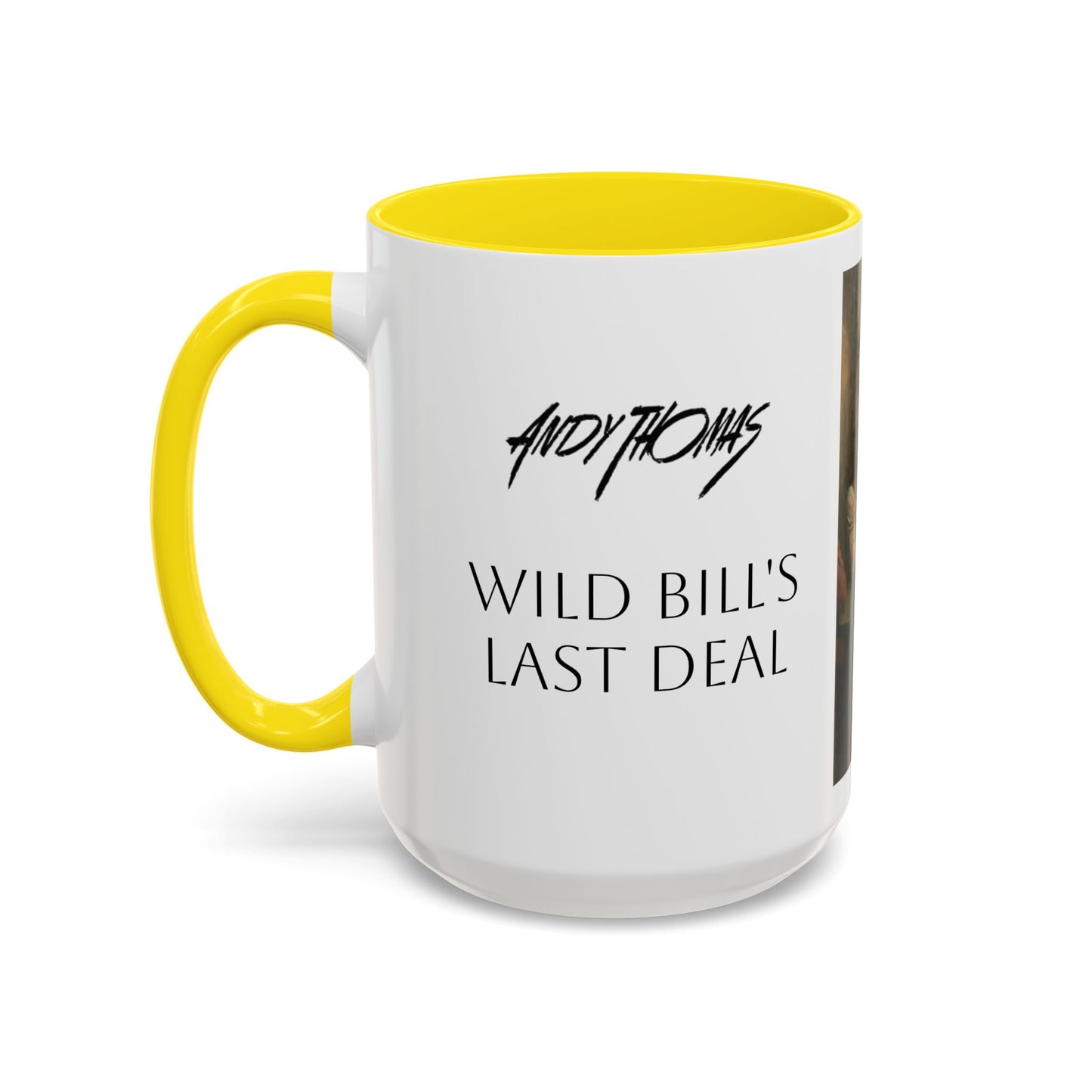 Wild Bill's Last Deal | Vintage Poker Western Art Coffee Mug - 11 & 15 oz