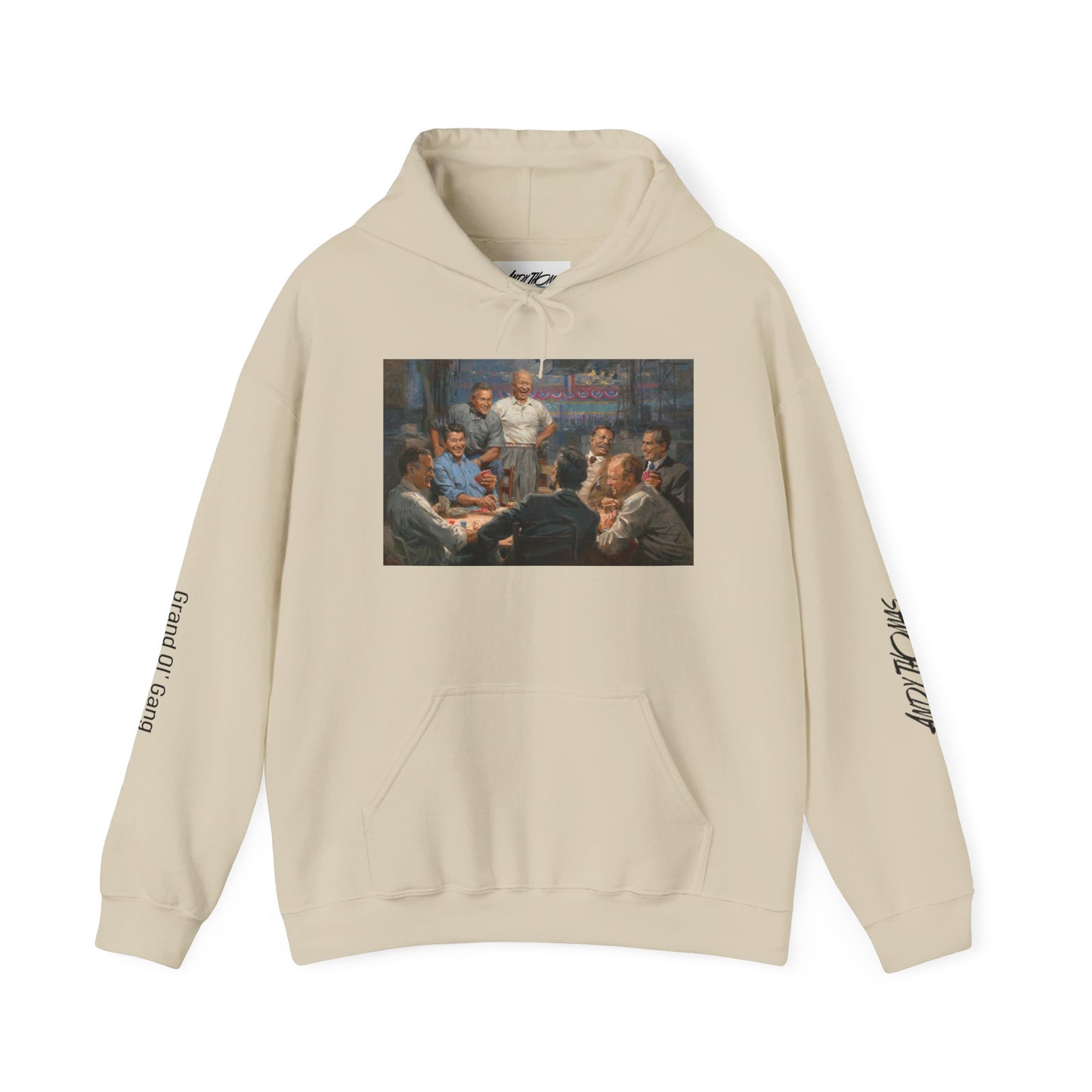 Grand Ol' Gang — Presidents Playing Poker Portrait Pullover