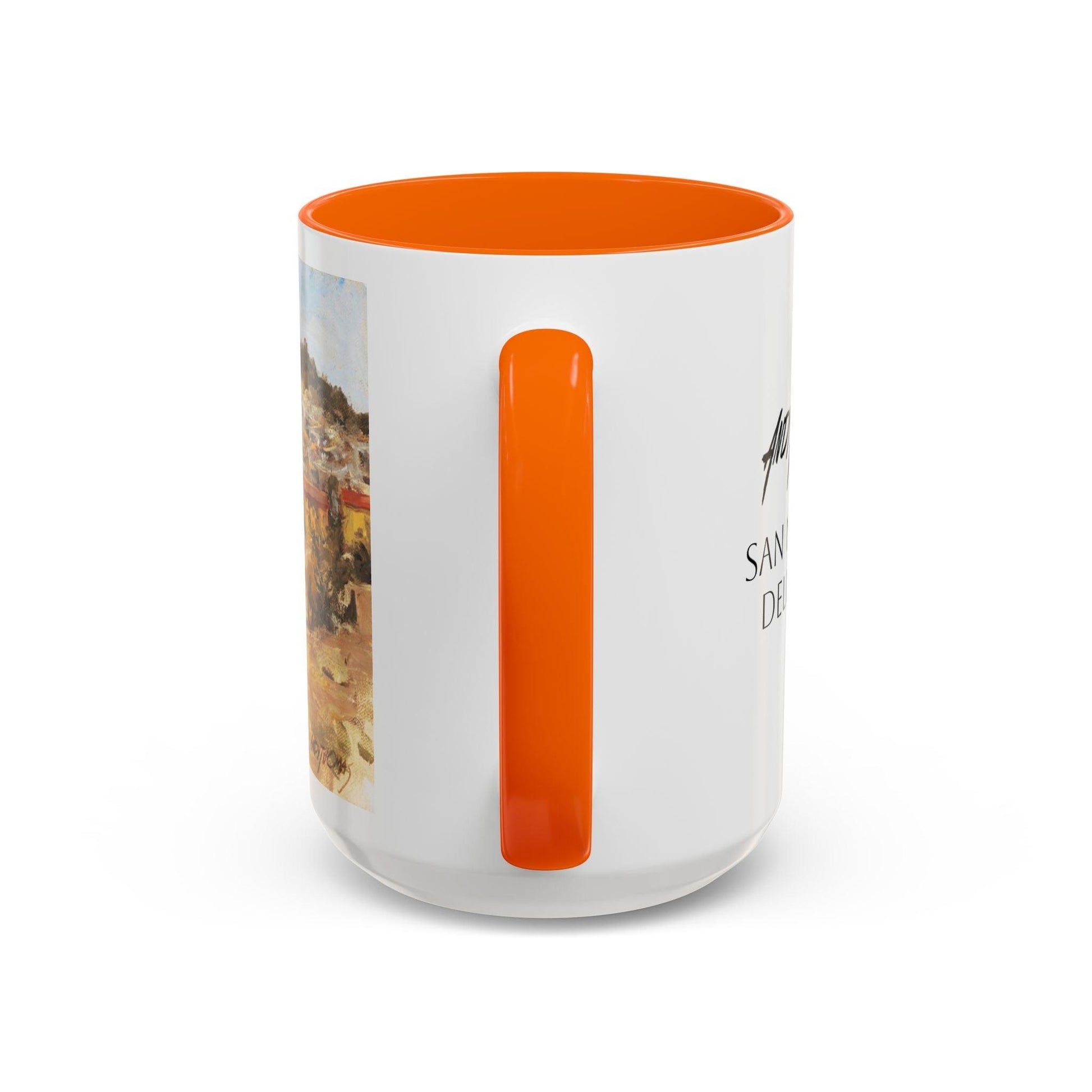 San Nicola dell'Alto - Elegant Accented Coffee Mug - 11oz & 15oz - Italian Landscapes - Andy Thomas Designs