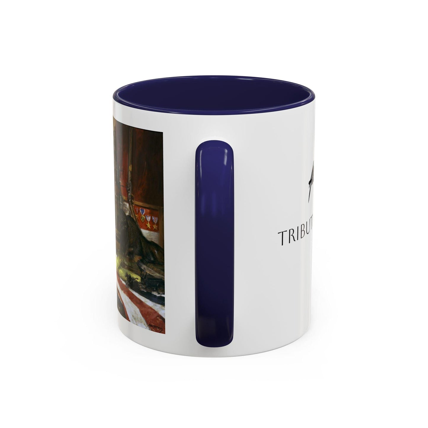 Tribute to America Coffee Mug - 11oz & 15oz - Veterans & Service members | Patriotic Artwork - Andy Thomas Designs