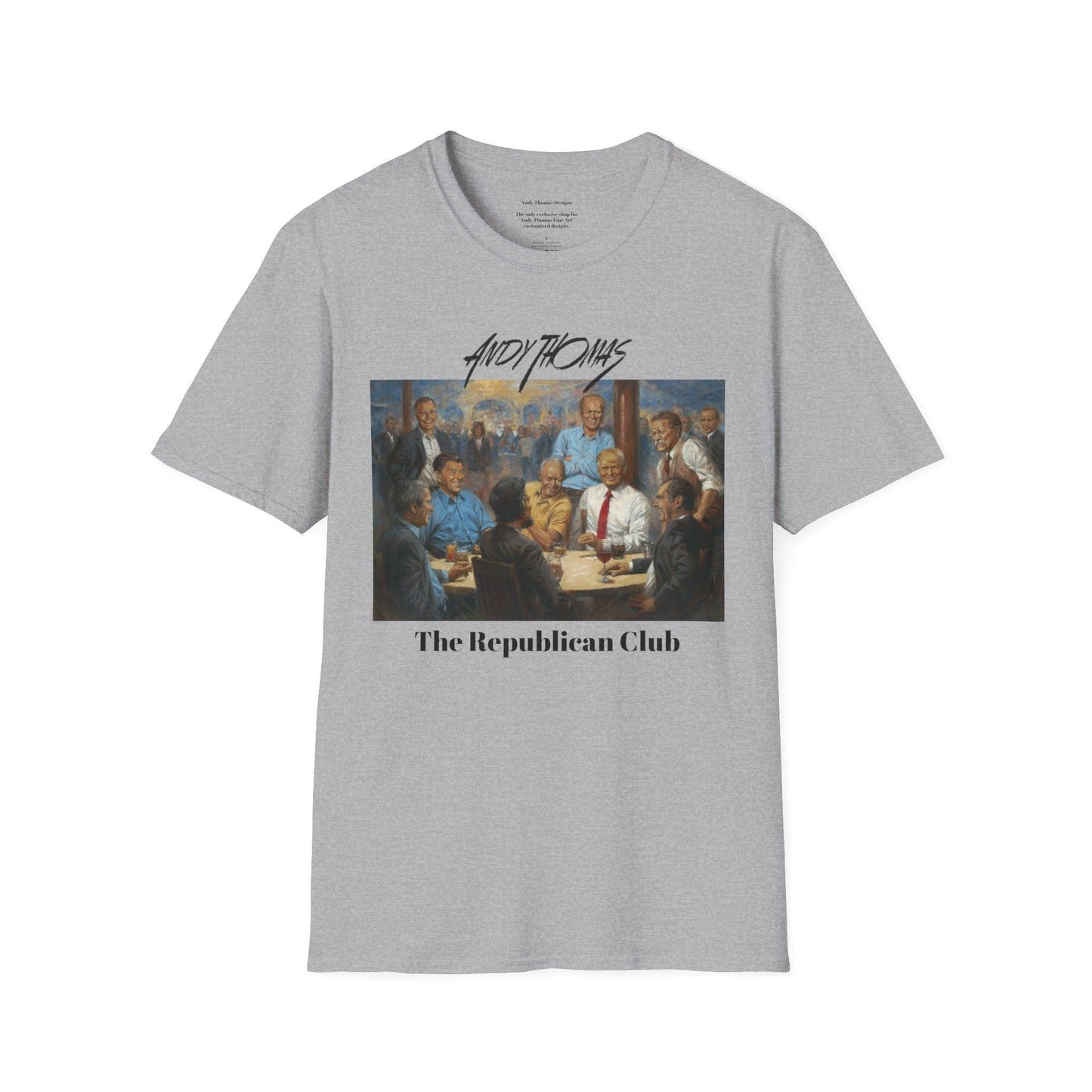 The Repub. Club T-Shirt - Presidents Club Art - Andy Thomas Designs