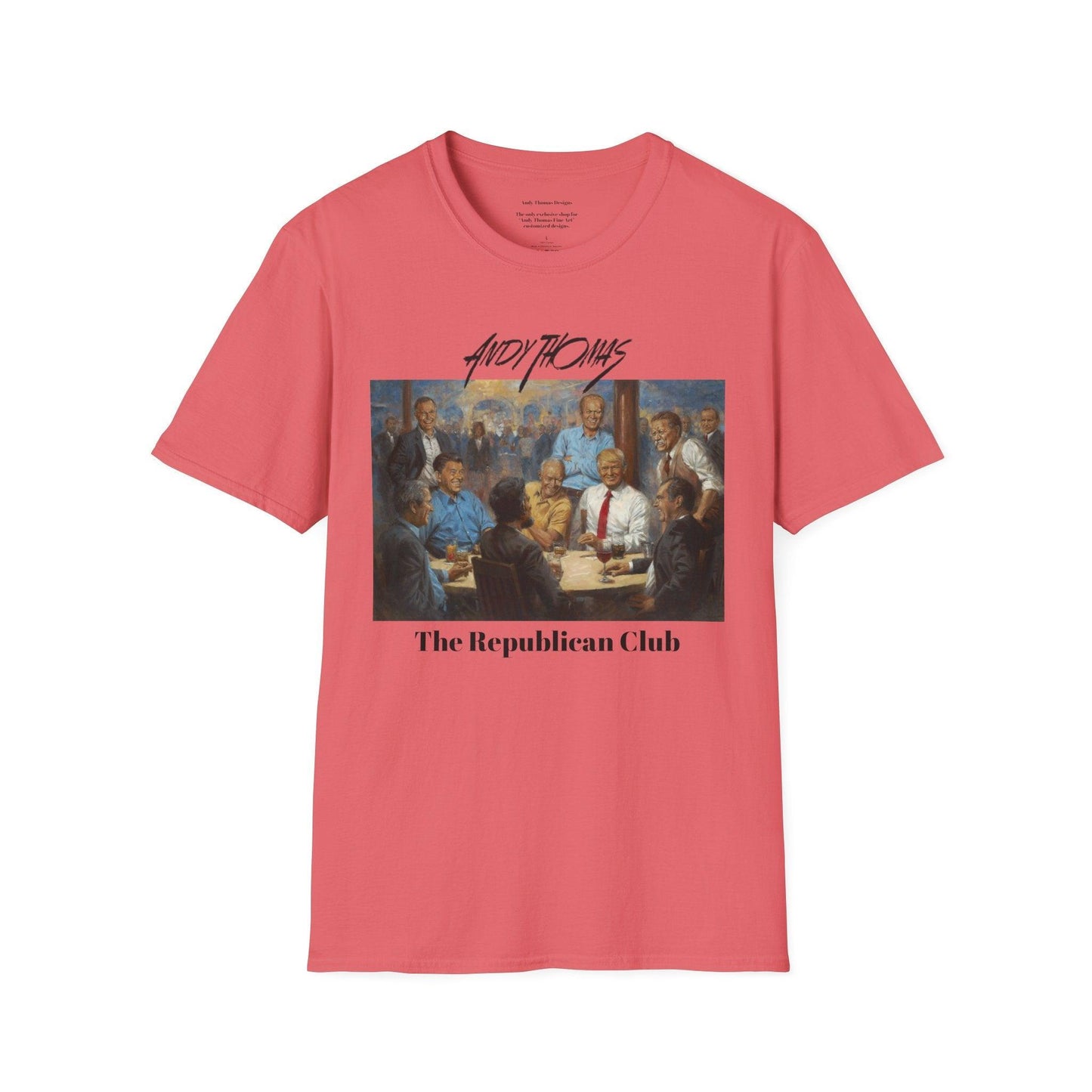 The Repub. Club T-Shirt - Presidents Club Art - Andy Thomas Designs