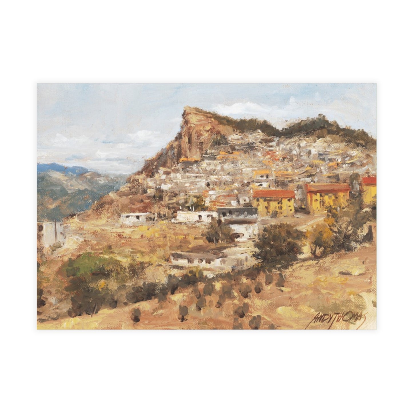 San Nicola del Alto | Elegant Italian Landscape Postcard Bundle - Envelopes Included