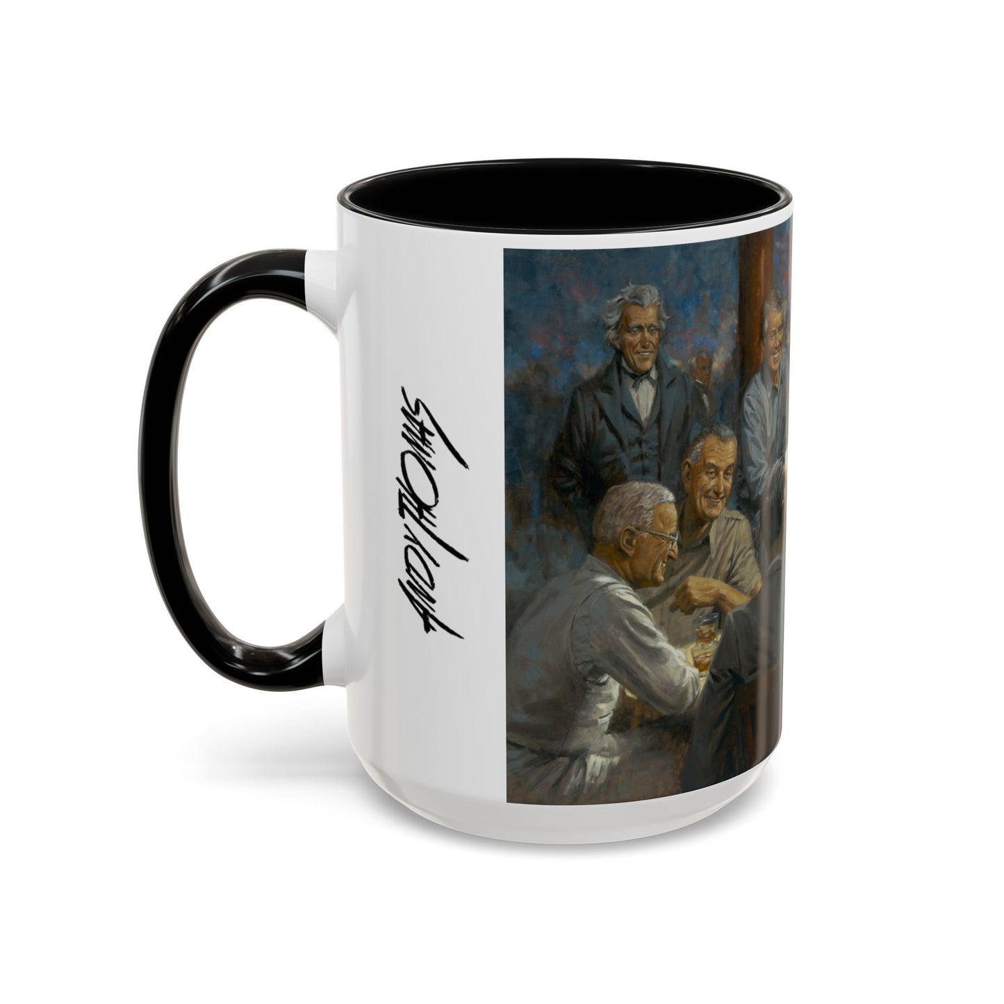 The Democrat Club Coffee Mug - 11oz & 15oz - Past Democrat Presidents Social Club with Obama
