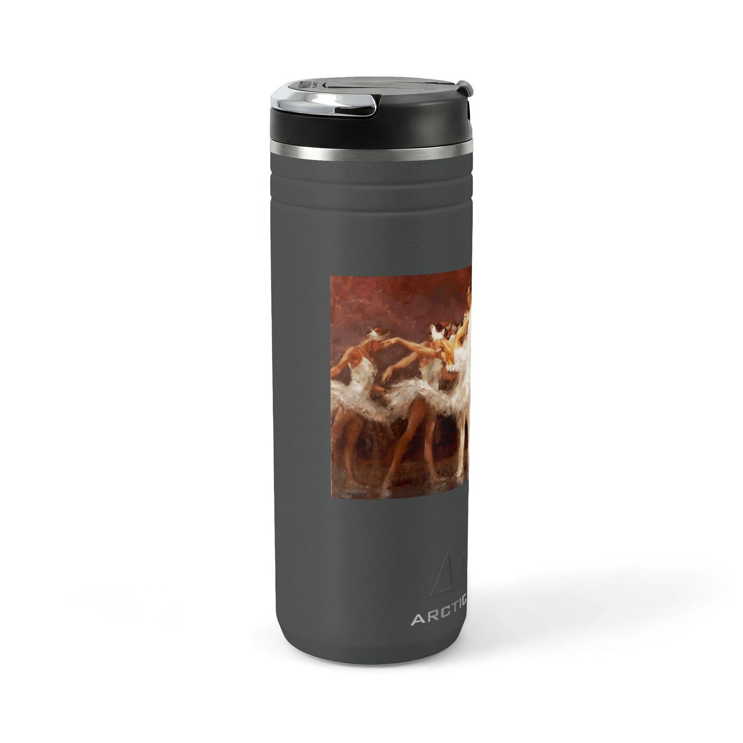 Ballet Dancers 24oz Thermal Tumbler — Vintage Edgar Degas Dance Print