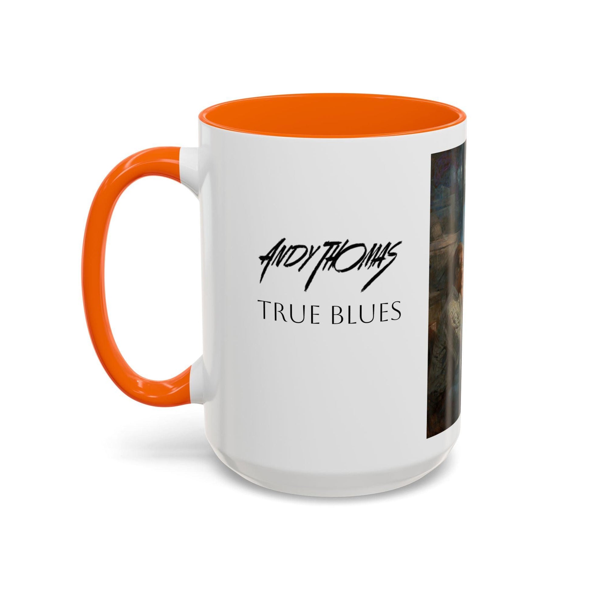 True Blues Accented Coffee Mug 11oz & 15oz - US Dem. Presidents Playing Poker - Andy Thomas Designs