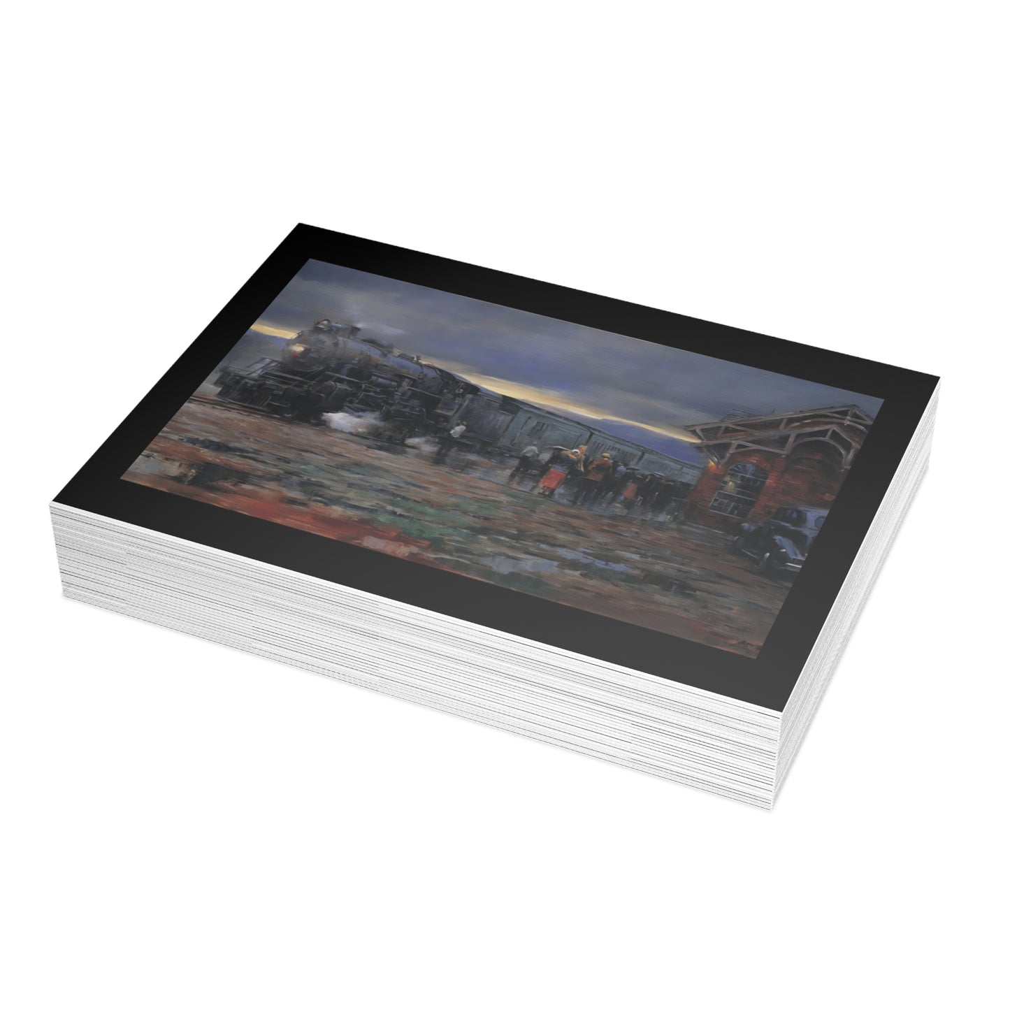 Note Cards: Train Station - Envelopes Included
