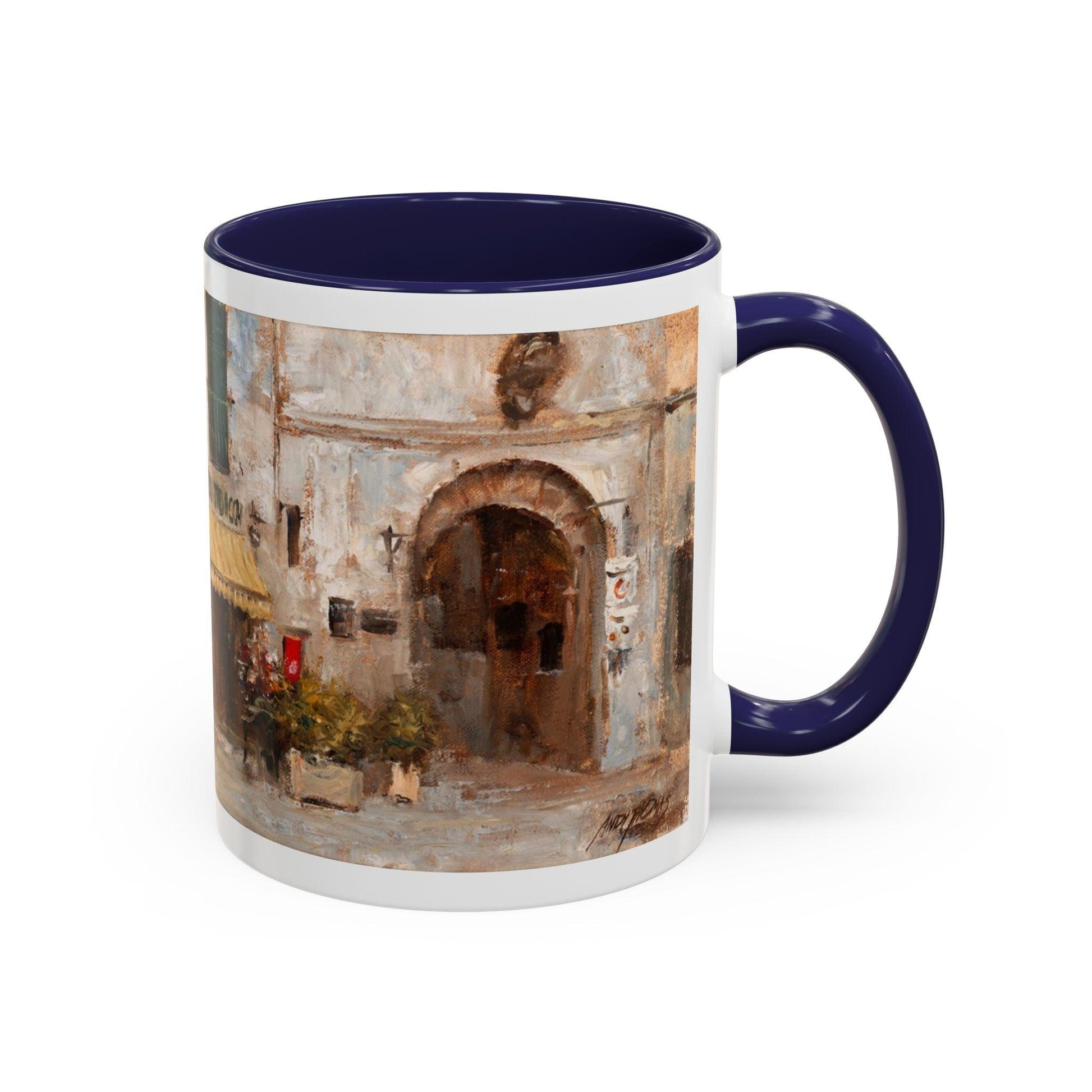 Scansano Tabacchi - Elegant Event Themed Coffee Mug - 11oz & 15oz - Italian Landscapes - Andy Thomas Designs