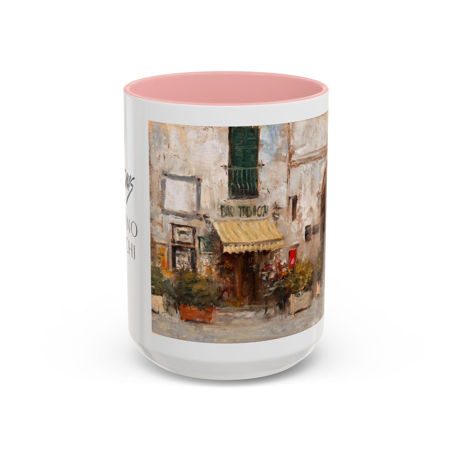 Scansano Tabacchi - Elegant Event Themed Coffee Mug - 11oz & 15oz - Italian Landscapes - Andy Thomas Designs